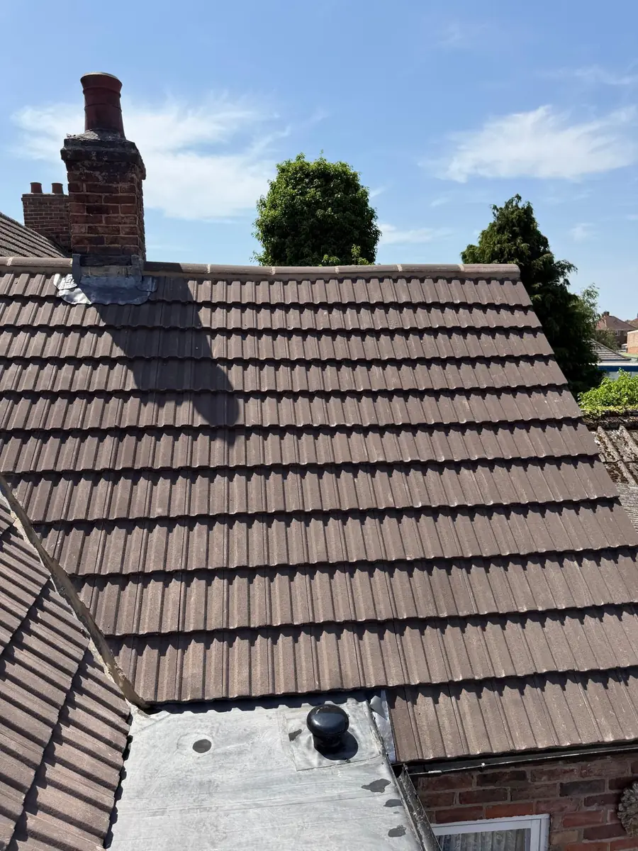 Roof replacement in Redland 49 concrete tile, with new rafters, image 5