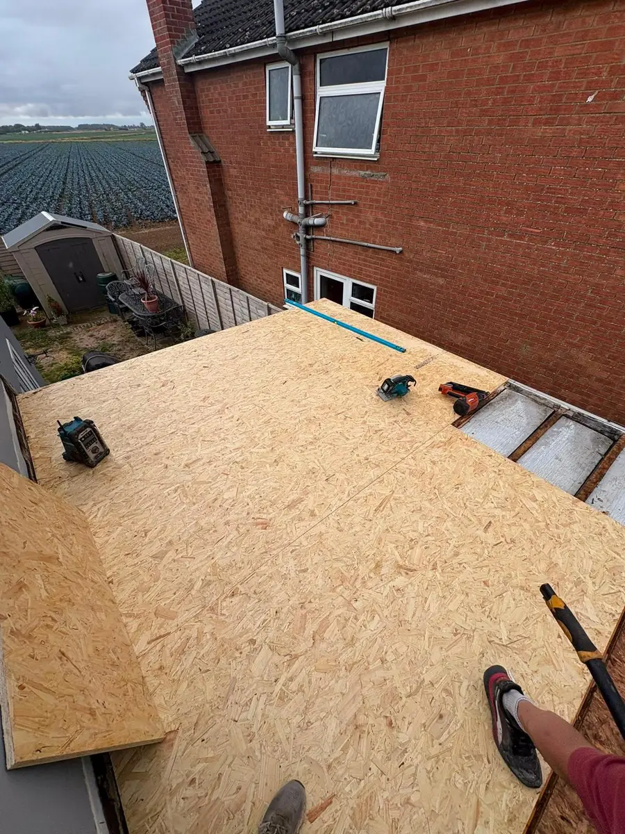 Slate roof replacement, and a fibreglass flat roof rebuilt in EPDM rubber, image 19
