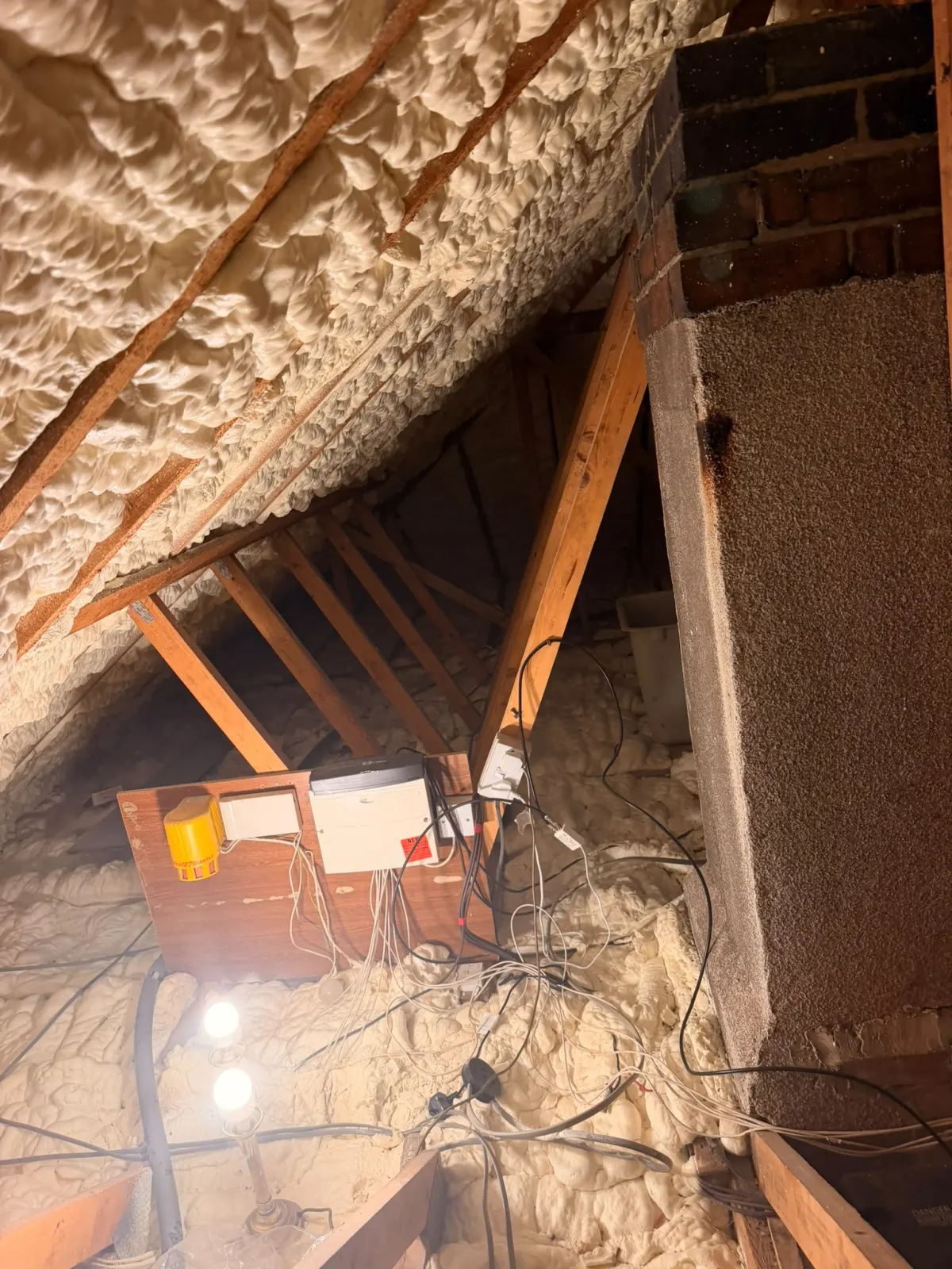 Spray Foam Removal, photograph 4