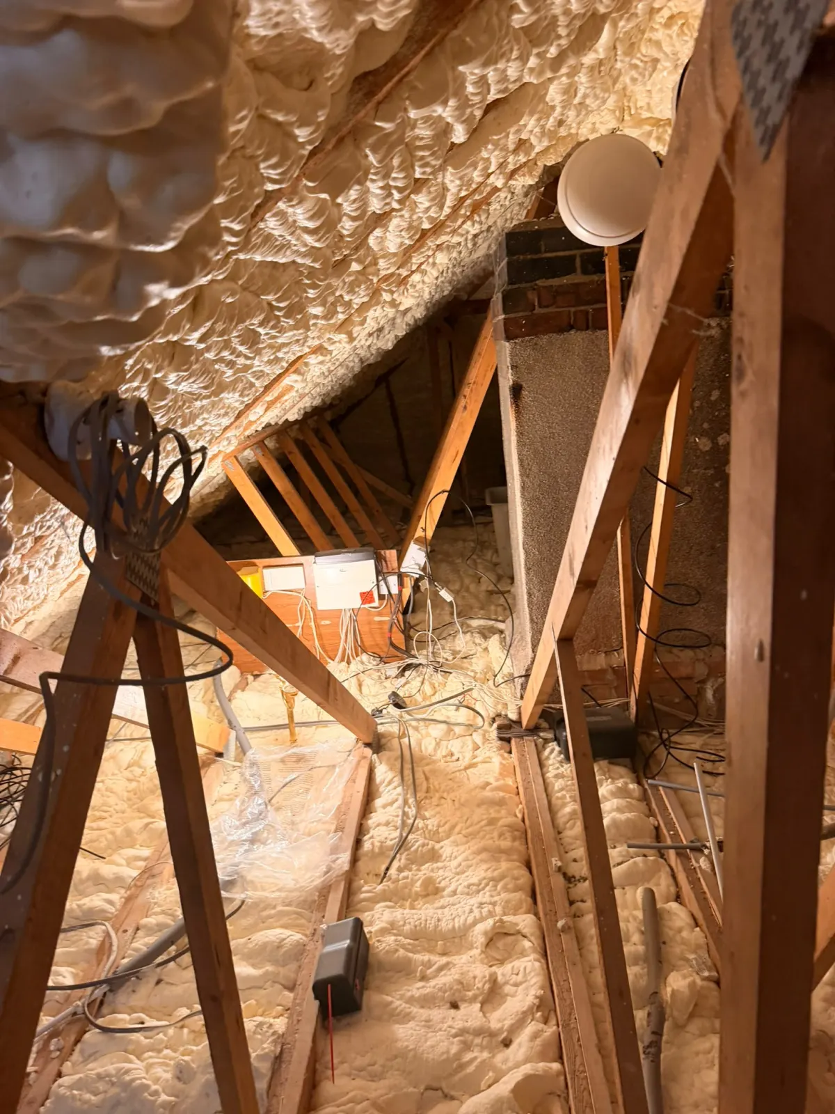 Spray Foam Removal, photograph 2
